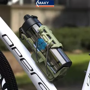MAKY 1 Cái Có Thể Điều Chỉnh Tay Cầm Cốc Lồng 1.26-3.15Inch Đa Năng Xe Máy Cốc Uống Ra Xe Đạp Giá Đỡ Bình Nước Cho Đường Xe Đạp VN
