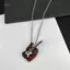 PNPIA- Hip-hop Guitar Pi Mặt Dây Chuyền Nelace Punk Thép Titan Dây Chuyền Đàn Guitar Choker Hợp Thời Trang Vintage Điện Đàn Guitar Áo Len Dây Xích Bé Trai