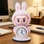 Phổ biến LABUBUBUBU Đồng hồ để bàn im lặng Phòng khách Phòng ăn Nghiên cứu Máy tính để bàn Nơi đồng hồ phẳng