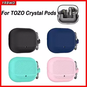 Vỏ bảo vệ YRBWD, Tai nghe silicon chống sốc, có móc khóa Vỏ bảo vệ chống trầy xước cho phụ kiện tai nghe pha lê TOZO
