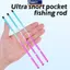 MAKY 40cm Kính Thiên Văn Ngắn Cần Câu Siêu Nhẹ Dòng Cực Ngắn Tay Mỏng Cần Câu Cá Cho Người Lớn Trẻ Em Dễ Cầm Tay VN