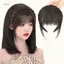 PNPIA- Tóc Giả Không Khí Nổ Tự Nhiên Vô Hình Thẳng Nổ Liền Mạch Tự Nhiên Trán Giả Nổ Kiểu Tóc Dụng Cụ