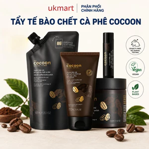 Tẩy Tế Bào Da Chết COCOON Chiết Xuất Cà Phê Đắk lắk 5g - 200ml - 600ml