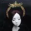AqToCna Gothic Spiked Halo Crown Đính Hạt Dây Xích Tiara Gothic Phụ Kiện Sang Trọng Mũ Tự Làm Chất Liệu Paage AqToCna
