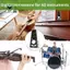Hẹn giờ điều chỉnh âm lượng điện tử Metronome kỹ thuật số cho đàn Piano Trống đàn Violin Kiểm soát tốc độ Trắng