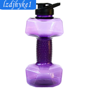 Di Động Dumbell Dung Tích Lớn Chai Uống Dumbell Hình Dạng Chai Nước Barbell Turnhalle Tập Thể Dục Thiết Bị Tập Luyện