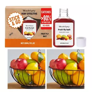 Fruit Fly Refill Liquid 30ml Gnat Trap Lure Refill Liquid Long Lasting Gnat Catcher Mồi cho nhà hàng tại nhà Sân vườn ngoài trời jiwvn