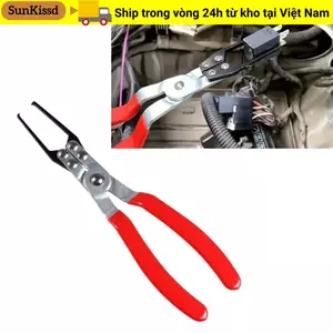 Kẹp tháo gỡ rơle SUNKISSD, Dụng cụ loại bỏ ô tô đa năng Dụng cụ kéo cầu chì, Dụng cụ cầm tay Công cụ sửa chữa ô tô phù hợp Nâng cấp Kìm tháo xe Clip