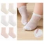 IFASIN 4 Đôi Tất Sơ Sinh, Tất Lưới Mỏng Nhiều Mẫu Cho Bé, Tất Cotton Giữa Bắp Chải Không Xương Thoáng Khí Cho Bé Trai Bé Gái