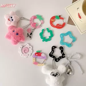 HFSHY Dễ Thương Acrylic Charm Carabiner Leo Bule Cao Thẩm Mỹ Giá Trị Túi Mặt Dây Chuyền Quà Tặng Sáng Tạo Móc Khóa Bapa Sổ Tay Trang Trí VN