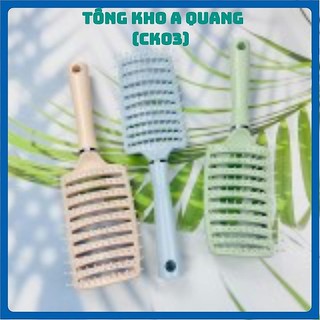 Lược Gỡ Rối, Tạo Phồng Tóc🍀 LƯỢC CHẢI TÓC ĐA NĂNG 🍀Lược Sấy Tạo Kiểu Bán Nguyệt Cỡ Lớn Chuyên Dụng Giảm Rụng Tóc 363