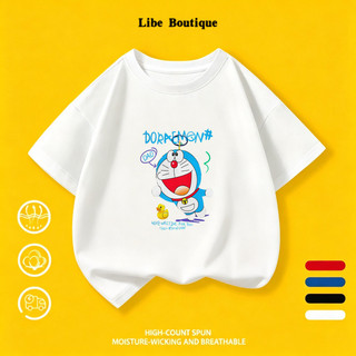 (Giao hàng trong 24 giờ) Áo Thun Màu Hồng Unisex Cotton Mềm, In Mèo Xanh Hoạt Hình Dễ Thương, Nhiều Màu, Phù Hợp 9-65kg
