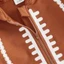 Áo Hoodie bé trai áo liền quần họa tiết bóng bầu dục Dây kéo dài tay áo liền quần mùa thu
