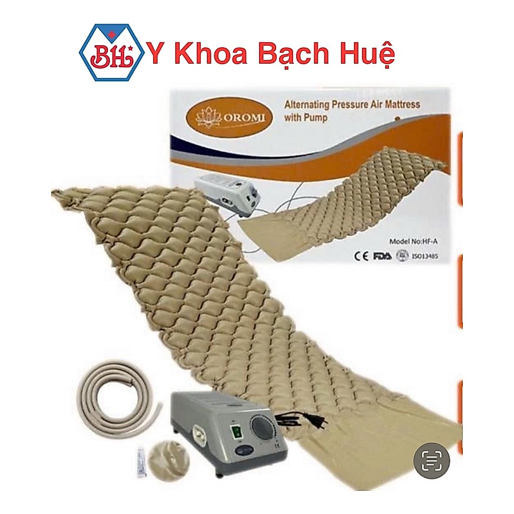 Đệm hơi chống loét  HF-A Oromi .Nệm hơi chống loét Oromi hỗ trợ ngăn ngừa loét tốt, êm ái, dễ sử dụng