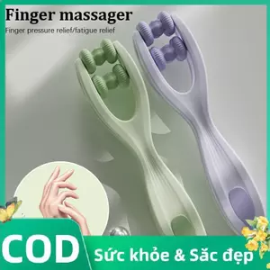 Trong Kho Đôi Con Lăn Tay Châm cứu Điểm Ngón Tay Khớp Tay Massager Cầm Tay Làm Giảm Ngón Tay Mệt Mỏi Làm Giảm Cá Tuyết