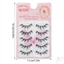 Lông mi giả Fox Eye One Pieces Sợi C Curl 11-13mm Đen
