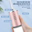 Máy Tăm Nước Oral Irrigator Mini Cầm Tay 220ML 3 Chế Độ 4 Đầu Tăm Sạc USB Chống Nước Làm Sạch Kẽ Răng