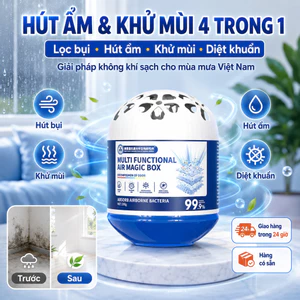 🔥Giá sốc🔥 Hộp hút bụi đa năng diệt bụi | Dụng cụ hút bụi khử mùi gia dụng | Máy hút bụi mini lọc sạch không khí