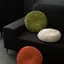 Nhẹ Sang Trọng Màu Trơn Hà Lan Nhung Bí Ngô Sofa Gối Tay Khâu Bánh Xe Hình Ghế Eo Gối Đệm [VN]