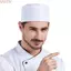 Mũ lưỡi trai phẳng đầu bếp WEETW, Mũ lưỡi trai thoáng khí phong cách Nhật Bản, Mũ làm việc Dây đeo có thể điều chỉnh thoải mái Không có mái hiên Mũ đầu bếp Cả hai giới đầu bếp