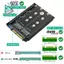M.2 SSD sang U.2 SFF-8639 Key B + M Adapter NVMe SATA SSD sang PCIe3.0 Chuyển Đổi Cho Máy Tính Để Bàn Truyền Dữ Liệu