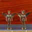 SRVN Đồng Quỷ Mini Nhân Vật Bộ Đồng Thau Phong Cách Anime Kim Loại Sưu Tập Tượng Để Bàn Trang Trí Cho Văn Phòng Tại Nhà 5 Chiếc.