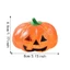 QEARY Halloween Bí Ngô Bóp Đồ Chơi, Kết Cấu Mềm Mại Co Giãn Pinching Squishy Fidget Đồ Chơi, Mới Lạ Lấp Lánh Đàn Hồi TPR Chậm Phục Hồi Thông Hơi Đồ Chơi Đảng