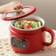 Nồi Điện Đa Năng 1.8L Lòng Men Sứ Ceramic Nấu Mì Hấp Luộc Chiên Xào Lẩu Mini Tiện Lợi Sinh Viên