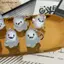 # HB # Glow In Dark Little Ghost Móc khóa Hộp đựng chìa khóa hoạt hình phát sáng dễ thương Quà tặng Halloween cho phụ kiện ô tô Bapa.