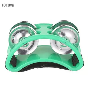 toyuvn Bộ gõ trống chân Karlak Karlak Bền bỉ và có thể điều chỉnh để biểu diễn âm nhạc Chất liệu nhựa nhẹ (Xanh lục)