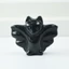 THEGIRL8B Bat Figurine, Trang trí dơi tự nhiên được chạm khắc, Máy tính để bàn điêu khắc Mini Obsidian Labradorite nhỏ dễ thương