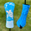 Thêu rùa biển No. 1 Vỏ bọc nắp gỗ Fairway Câu lạc bộ Golf