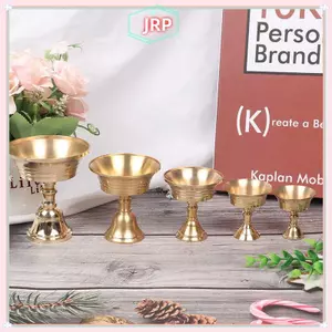 JRP Đa Kích Thước Đồng Vàng Hợp Kim Nến Candlesti Candelabrum Trang Trí Nhà JRP