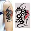 Bluelover Chống Thấm Nước Tạm Thời Hình Xăm Stier Body Art 10.5 * 6cm Hình Xăm Rồng Totem Nước Mới