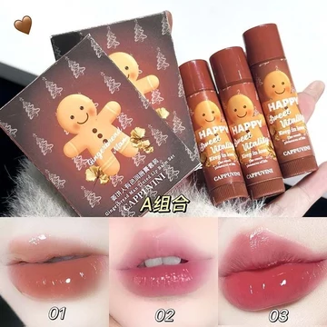 Son Môi Màu Dưỡng Ẩm Dưỡng Ẩm Ẩm Chống Khô Nứt Màu Khỏa Thân Nhiệt Độ Dưỡng Ẩm Son Môi Không Phai Màu Làm Trắng Son Bóng Học Sinh