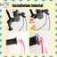 HFTOY Tay Cầm Sáng Streamers Cho Xe Đạp Trẻ Em Ruy Băng Nhiều Màu Sắc Cho Xe Tay Ga Trẻ Em Vui Nhộn ~