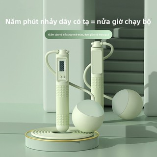 Dây Nhảy Dây Thép Người Lớn Sử Dụng Kép Chịu Lực Thông Minh Đếm Điện Tử Không Dây Bóng Trượt Tuyết