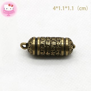 Ánh Trăng Phật Giáo Tây Tạng Trung Quốc Kinh Chai Mặt Dây Ô Tô Trang Sức May Mắn EN