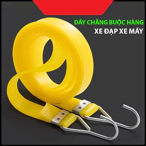 Dây Chằng Buộc Hàng Xe Đạp, Xe Máy Siêu Dai Có Móc Kim Loại 2 Đầu Siêu Chắc Chắn-TOOLIX