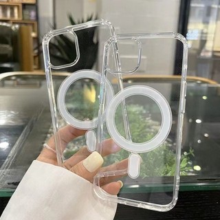 Ốp điện thoại Mickey nghịch ngợm cho iPhone16 15 14 11 13 12 X XS Pro Max XR Mini Xr 7 8 Plus Vỏ bảo vệ từ tính chống sốc trong suốt không màu vàng