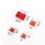 Đầu nối dây ngoài YRBWD 1 chiếc, Giá đỡ cầu chì Micro Mini 12V / 24V 10A tiêu chuẩn, Cầu chì ô tô ô tô bổ sung bền bỉ Phụ kiện xe hơi