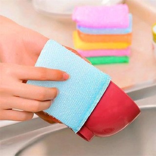 Combo 4 Miếng Bông Rửa Chén Kim Tuyến – Làm Sạch Nhanh, Không Trầy Xước