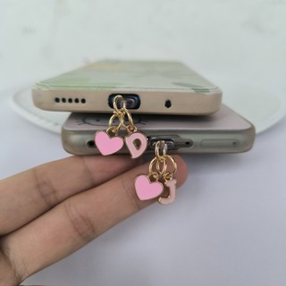 1 cái phích cắm điện thoại chữ cái tiếng Anh hình trái tim / Fine / Thích hợp cho cổng iPhone / Type-C