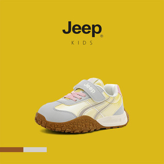 JEEP Giày Trẻ Em Bé Trai 2025 Phong Cách Mới Thu Đông Velcro Giày Thể Thao Trẻ Em Bé Gái Ngoài Trời Giày Forrest Gump