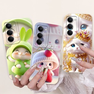 Dành Cho Xiaomi Redmi 15 5G 169MM Vỏ 2025 Mới Hoạt Hình Dễ Thương Thỏ Sói Mềm Ống Kính Silicon Bảo Vệ Cho Redmi15 5G Vỏ