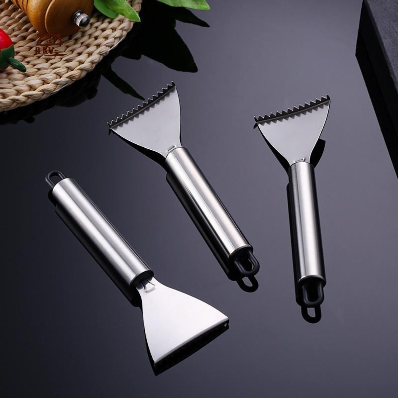 Dụng cụ bào cá bằng thép không gỉ - Dụng cụ loại bỏ vảy làm sạch nhanh cho hải sản