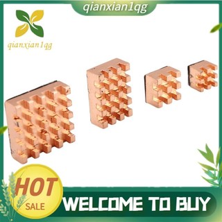 4 Miếng Tản Nhiệt Đồng Làm Mát Cho Raspberry Pi 4B 1G 2G 4G Tản Nhiệt Làm Mát (Tản Nhiệt Coper Nguyên Chất)