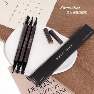 Ngọt Ngào bạc hà Tàn nhang Spot Pen Hai đầu Màu sắc tự nhiên Kết xuất Chống thấm nước Chống nhòe Mỹ Wild Spots Xé Mole Pen