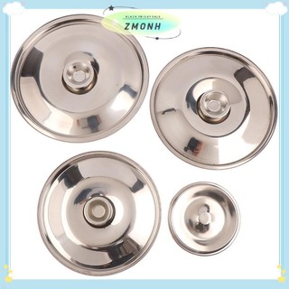 ZMONH 10-26cm Nắp Nồi Tròn Làm Dày Thép Không Gỉ Nắp Nồi Thay Thế Đa Năng Nhà Bếp Nắp Thực Phẩm Đồ Dùng Nhà Bếp