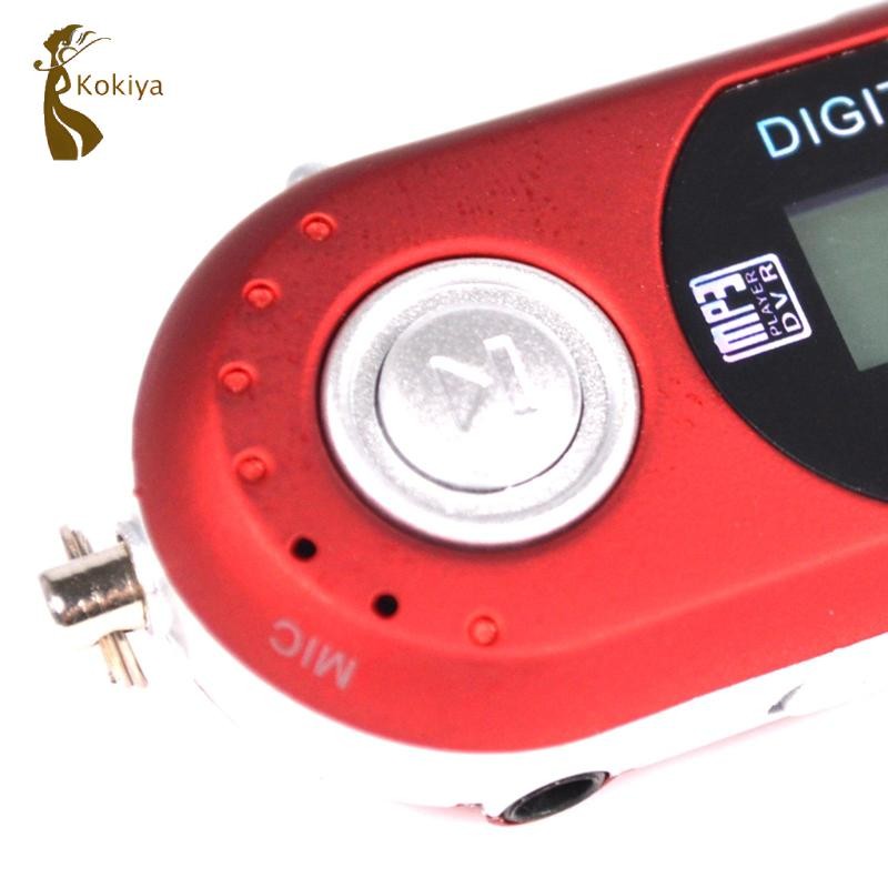 Kokiya 8GB USB MP3 Music Video với FM Radio eBook Màu đỏ